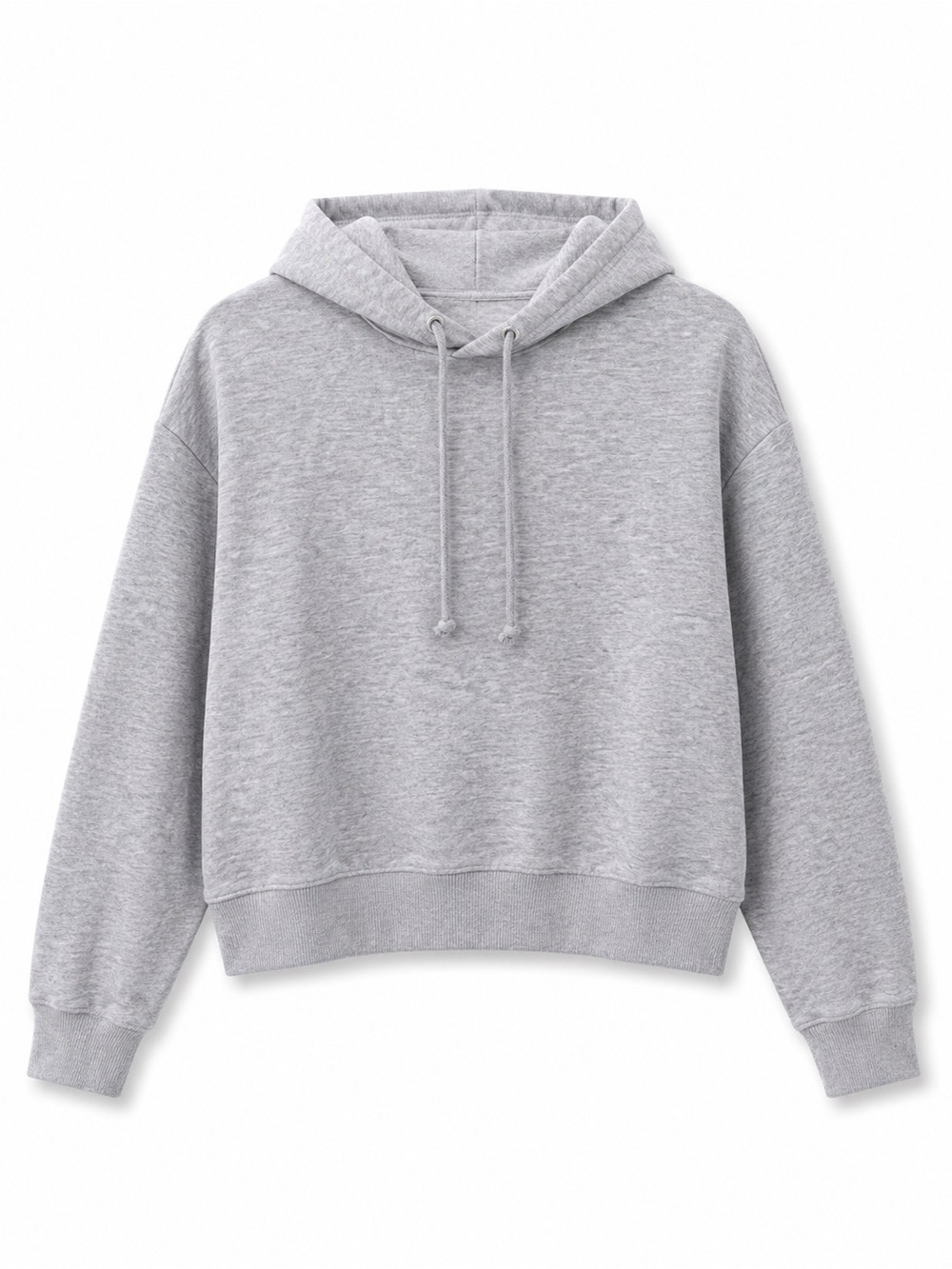 H&M Divided Grey Cropped Hoodie - Size S